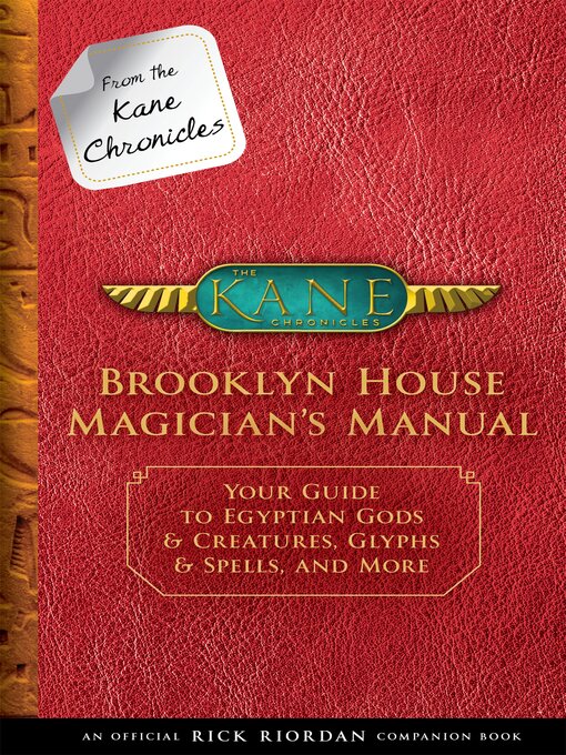 Title details for Brooklyn House Magician's Manual by Rick Riordan - Wait list